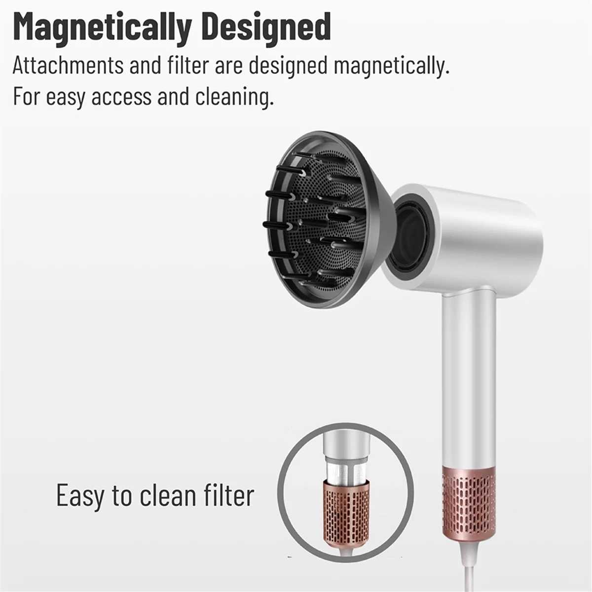 Super Hair Dryer for Hair 220-240V 1500W High Power Blow Dryer Styling Tool Professional Ionic Hairdryers EU z250520