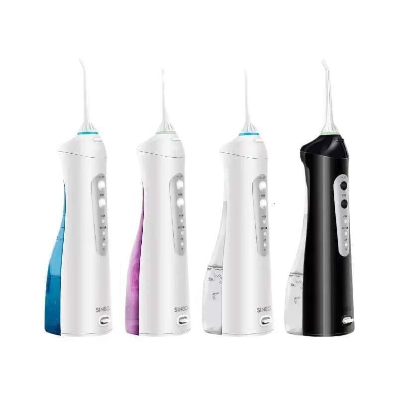 Portable Flossers for 200ml Oral Irrigator Rechargeable Dental 3 Modes Water Tank Waterproof Teeth Cleaner