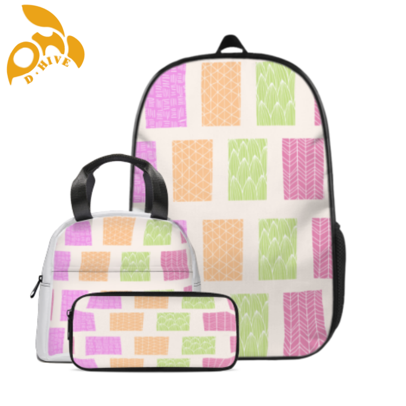 free shipping designer custom-made round beige, white black half-length lightweight High Quality schoolbag