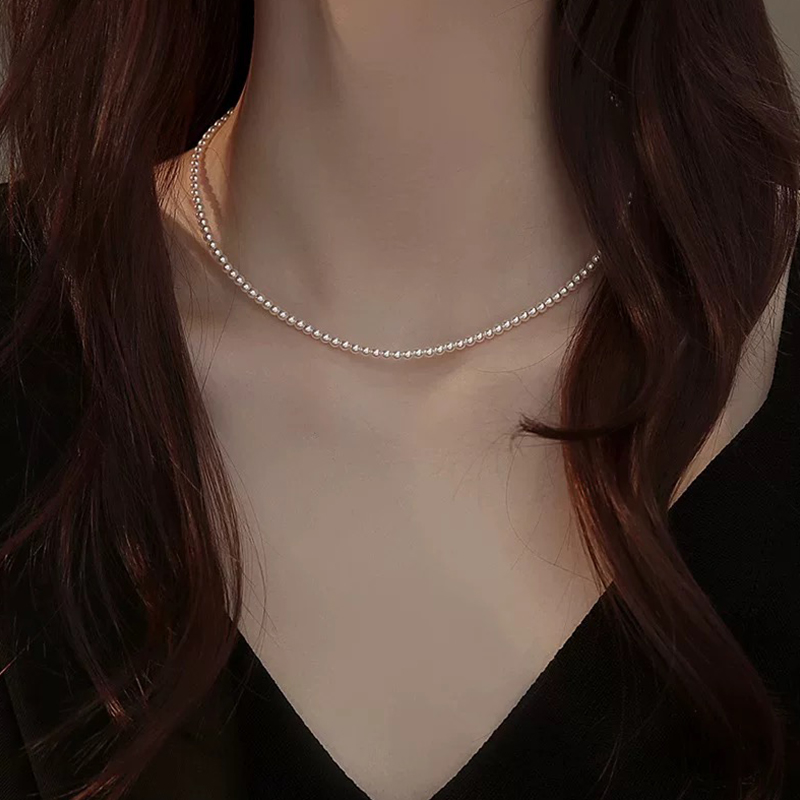 Fashion Classic Women's Pink Heart-shaped Pendant Necklaces Necklace Bracelet Earrings with Gift Box