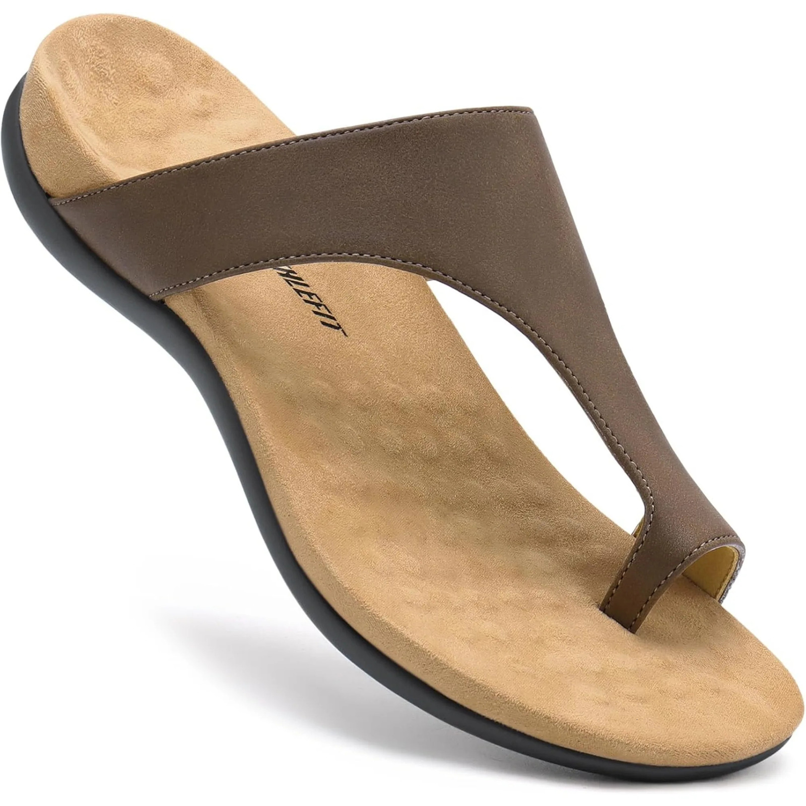 Orthopedic Sandals for Women Arch Support Flip Flops Comfortable Walking Ortic Thong Sandals 250519