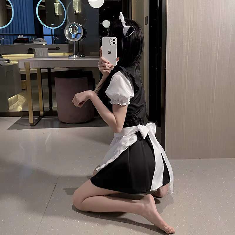 Sweet Maid Uniform Apron Temptation Role Play Sexy Underwear And Pamas Sex Appeal Costume