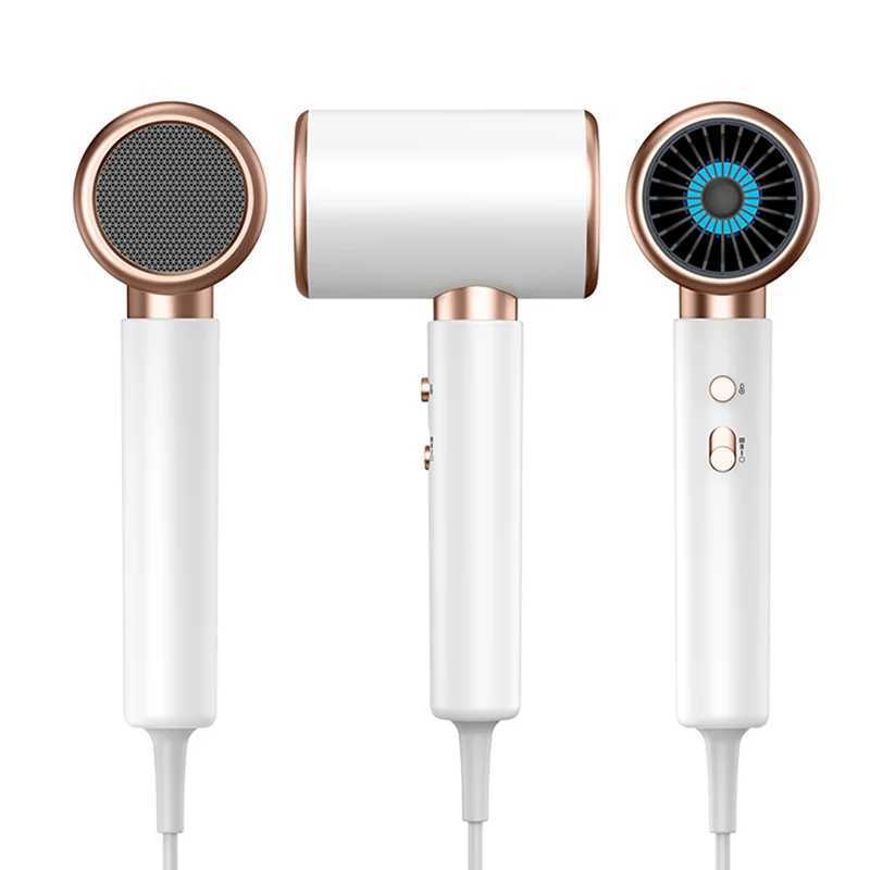 EU PlugHair DryerPowerfulHot Cold Wind Air Brush Hair Dryer2000W 5-Step Hair Dryer Quick Drying z250520