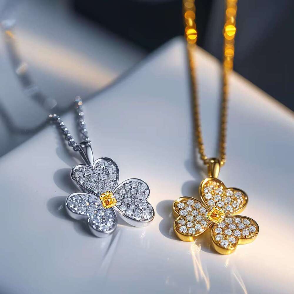 Lin Yin high-quality fine chain necklace, natural emerald big party gift accessory