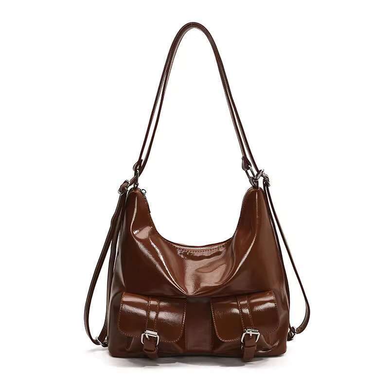 High quality and stylish tote bag for women, 2025 new niche commuter crossbody bag, small backpack