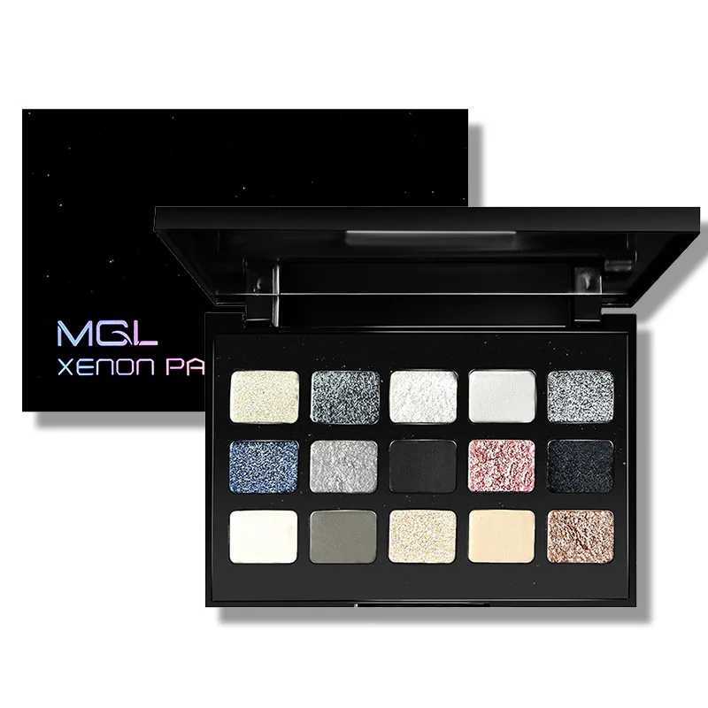 15 Colors Eye Shadow Palette Pearl Glitter Shimmer Smoky Dark Cool Toned Metal Cosmetic Waterproof Long-lasting For Easter W250520