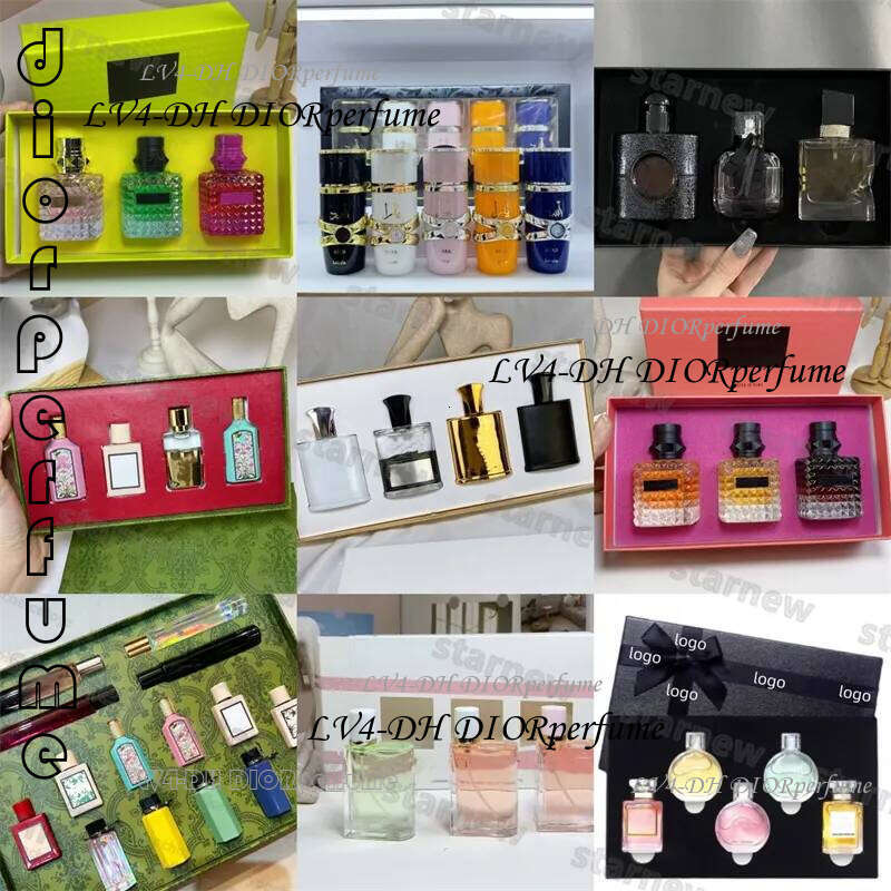 Men's and Women's Cologne Brand High Quality perfume Box Set Smell Long lasting Body spray Holiday Christmas Gift 1