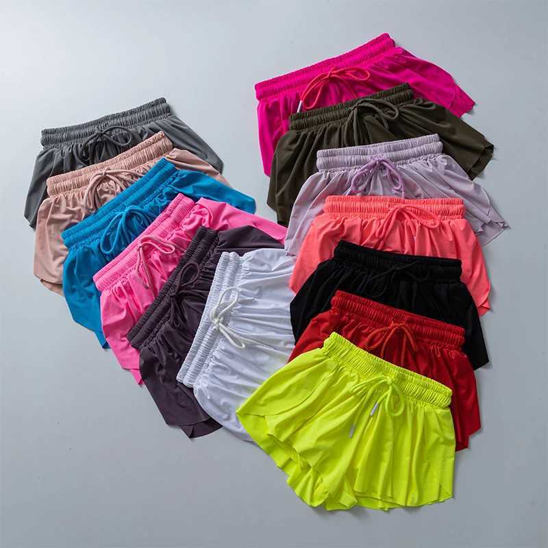 Clothes for Physical Micro Shorts Workout MiniSports Skirt Womens Cycling Fitness Running Sexy Yoga Clothing Flowing ShortsXJ250520