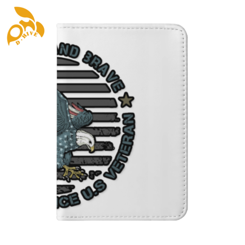 Free shipping designers customize round passport holders in beige, fashion white and black for adults.