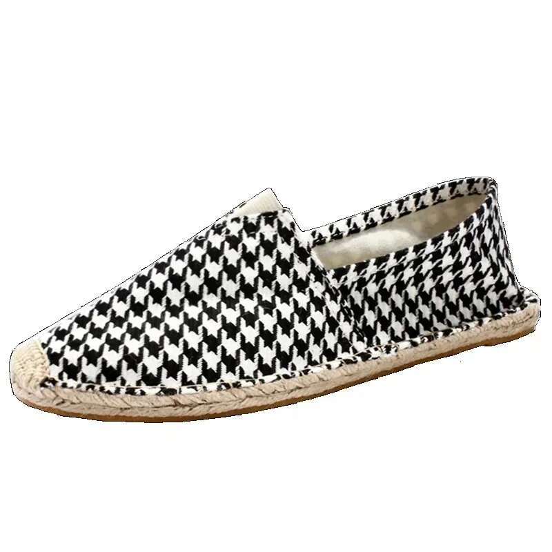 Designer casual shoes Vulcanized Unisex Shoes, 2024, Explosive Hemp Fishing Sole, Comfortable Soft Sailing Shoes Without Lace