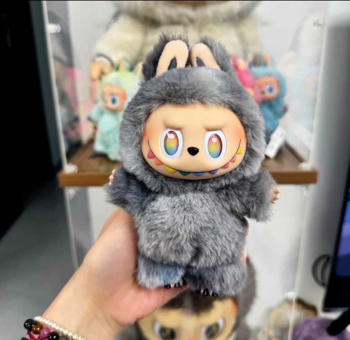 High Quality LABUBU V3 Big Into Energy Series Vinyl Face Plush Blind Box ID Confirmation Style Bag Pendant Decoration SurpriseT250520