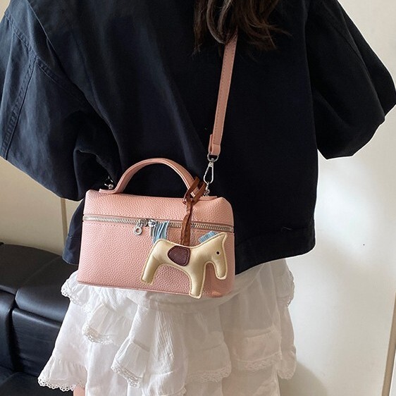 2025 New Handheld for Women Simple and Fashionable Small Square Bag Versatile Crossbody Bag