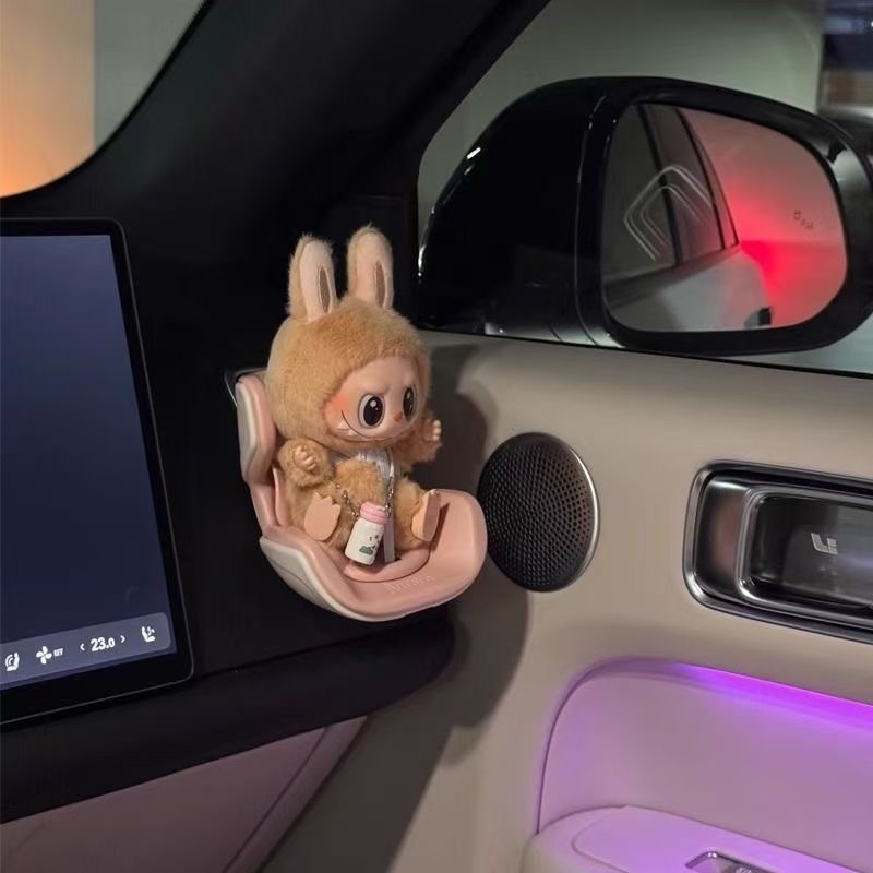 labubu Accessories adapts to safety seat air conditioning outlet cute car ornaments aromatherapy pendant
