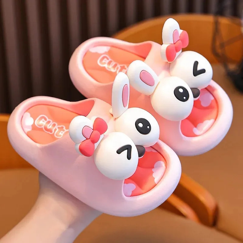 Summer Childrens Sandals and Slippers for Boys and Girls Baby Non-Slip Soft Bottom Indoor Bath Parent-Child Children Sandals 250514