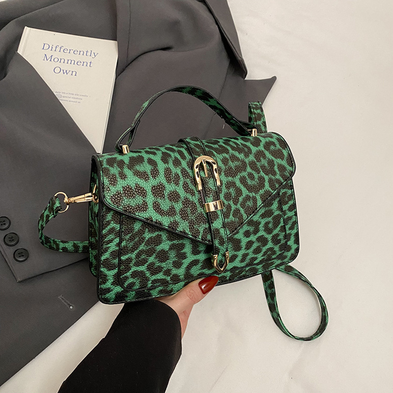 Free Delivery Designer Bag Leopard Print Summer New Personalized Fashionable Stylish Versatile Crossbody For Women's Work Commuting Leisure Simpl