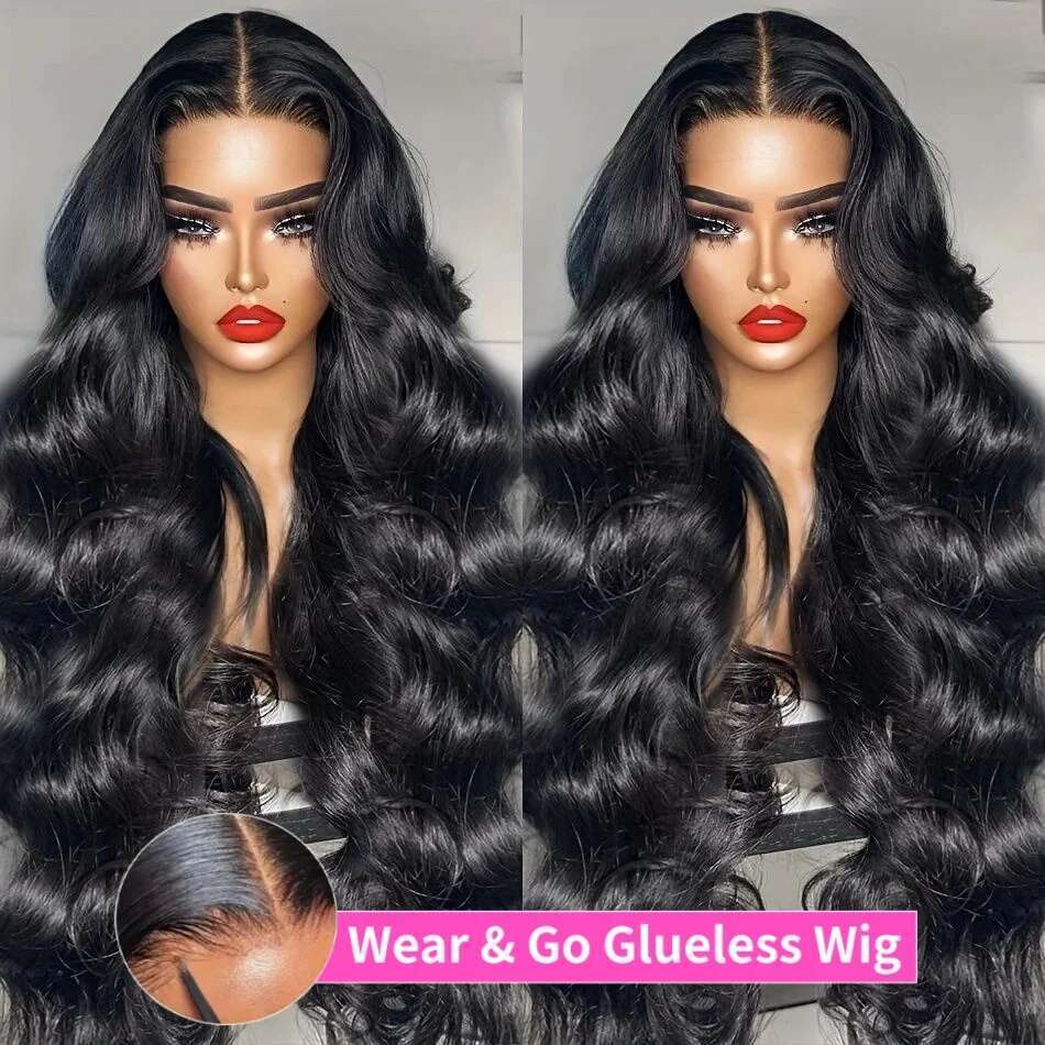 Body Wave Glueless Human Hair Ready To Wear 5x5 Frontal 4x4 Brazilian Closure Wig For Women Lace Front Wigs