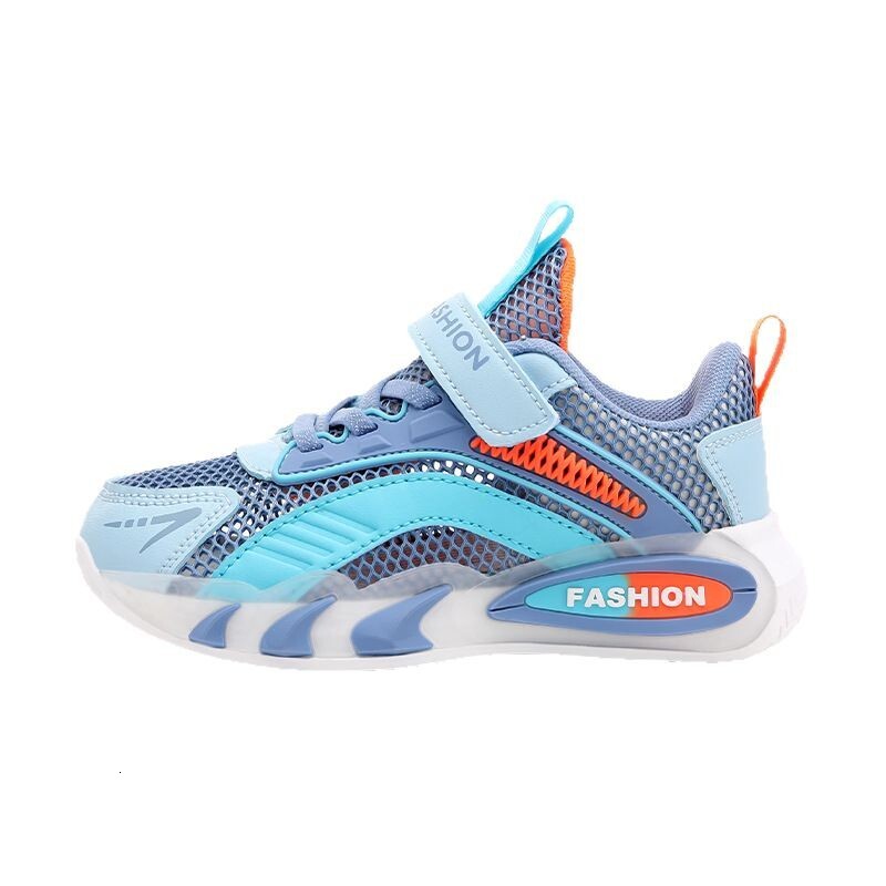 Ddmyshoesvip Children S Sports Spring And Autumn Season Mesh Breathable Soft Soled Boys Running Shoes Black Dad Shoes
