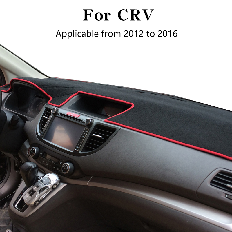 For CRV 2012-2016 Dashboard Sunshade Cover, Front Windshield UV Protection, Heat Blocking Sun Visor Pad, Car Interior Accessory