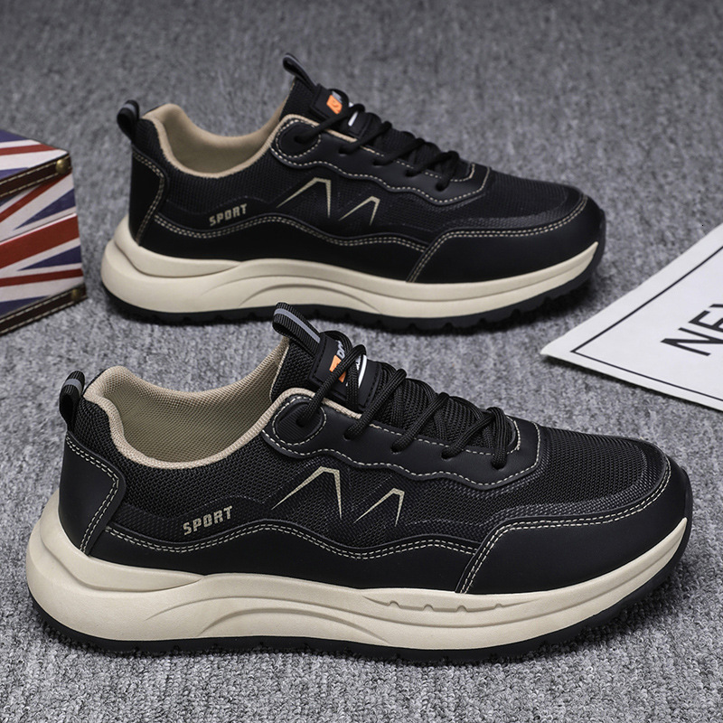 Designer casual shoes Foreign Trade Cross border 2025 New Foreign Trade Men's Shoes Wholesale Soft soled Casual Shoes Korean Edition Breathable S