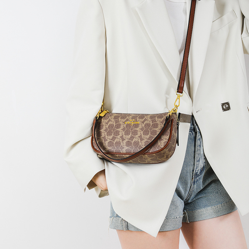 hot free shipping designer shoulder bags Spring Fashionable vintage casual flap black white pocket for woman