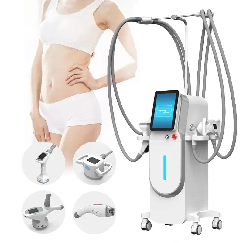 Professional 4 in 1 Vela Roller Slimming Machine Lymphatic Drainage Vela Slimming Body Shaping Machine Cellulite Reduce Skin Tightening Device