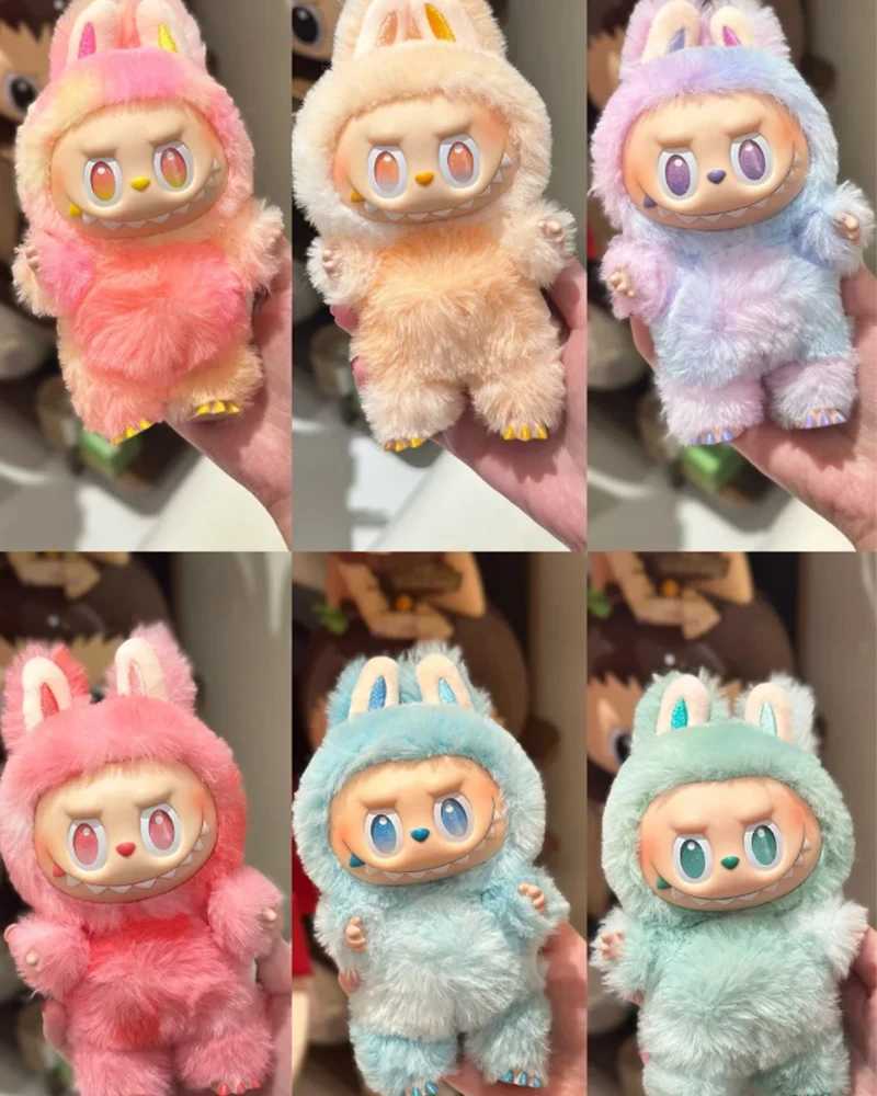 Labubu The Monsters V3 Series Blind Box Teddy Vinyl Base Toy Animated Characters Mysterious Surprise Box Keychain Children GiftC250521