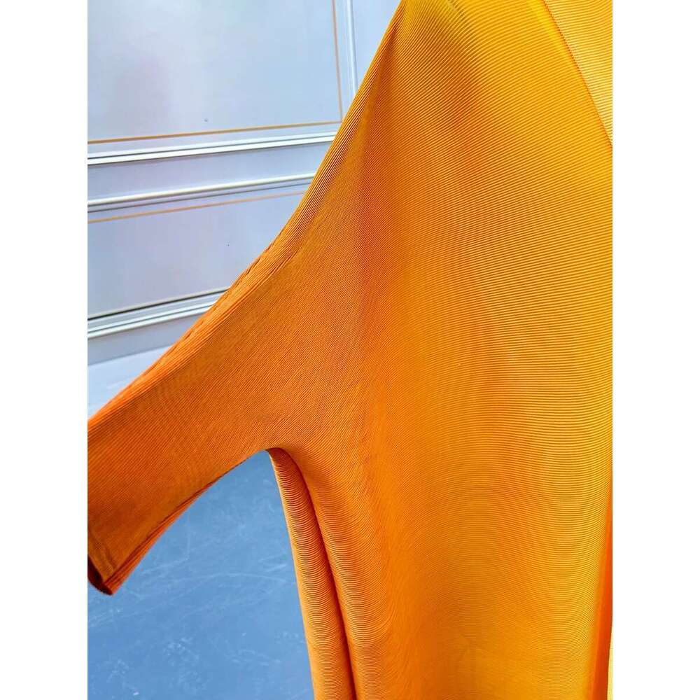 Dubai Prom Thin Long Coat For Women Elegant Casual Evening Party Pleated Chiffon Robe Plus Size Female Fashion