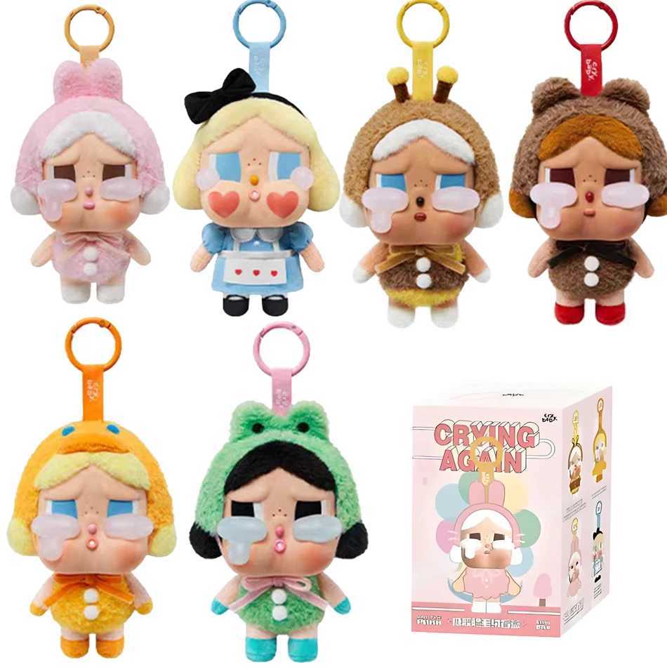 In Stock Crybaby Crying Again Series Blind Box Vinyl Face Doll Keychains Pendant Decoration Mystery Bag Plush Toy Birthday GiftT250528