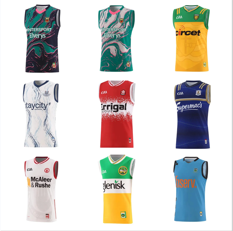 2023 2024 2025 Cork Dublin Berlin GAA Rugby jerseys Wexford cork 24 25 Tipperary Terron Mio Baidri Donegal Men Shirt S-3XL