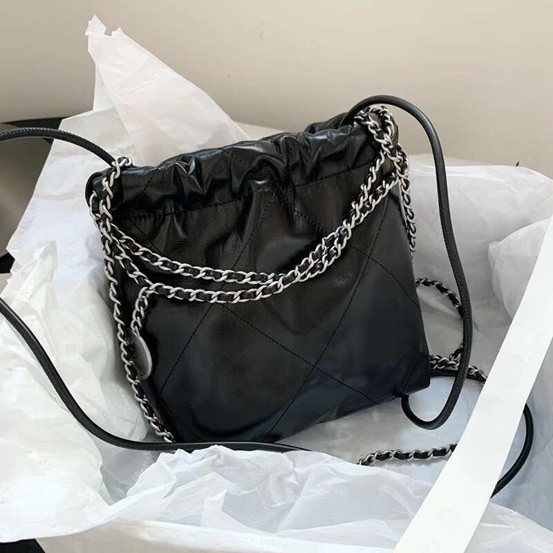 Mini Crossbody Bags Classic 22bag Women Designer Shoulder Handbags Totes Fashion Black Gold Chain Leather Tote Summer Color Yellow Species Cross Body