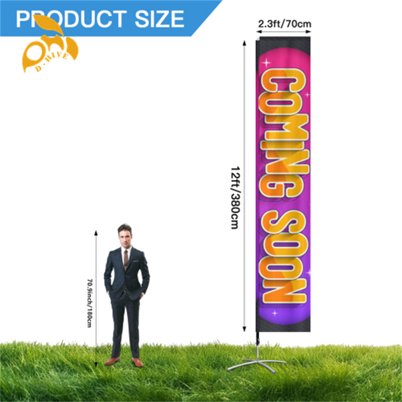 Free shipping Linen Garden Flag Lawn Decorations Double sided printing fashion Outdoor advertising flag