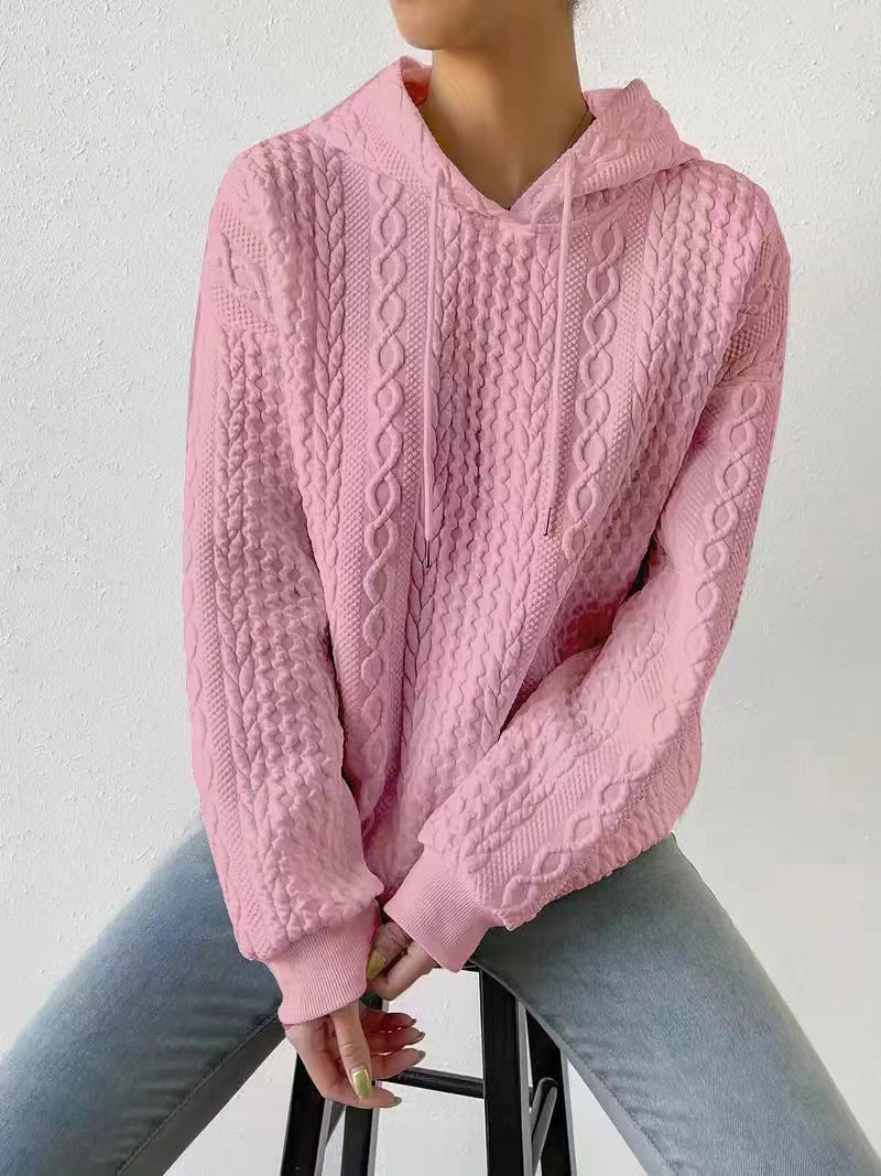 MUU4302 sweater jacket women's knitted top loose thick wool sweater large size new style inner wear soft