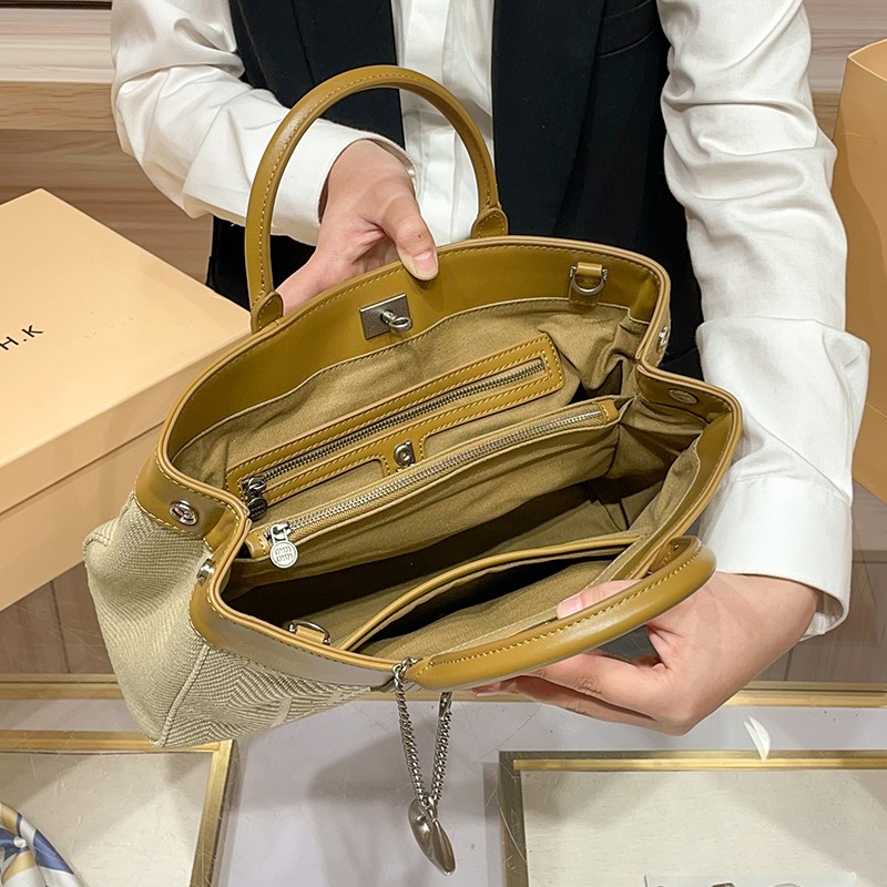 Light luxury brand women's handbag 2025 new high-end texture single shoulder crossbody bag fashion tote bag