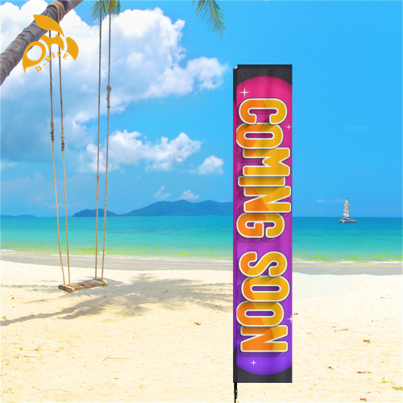 Free shipping Linen Garden Flag Lawn Decorations Double sided printing fashion Outdoor advertising flag