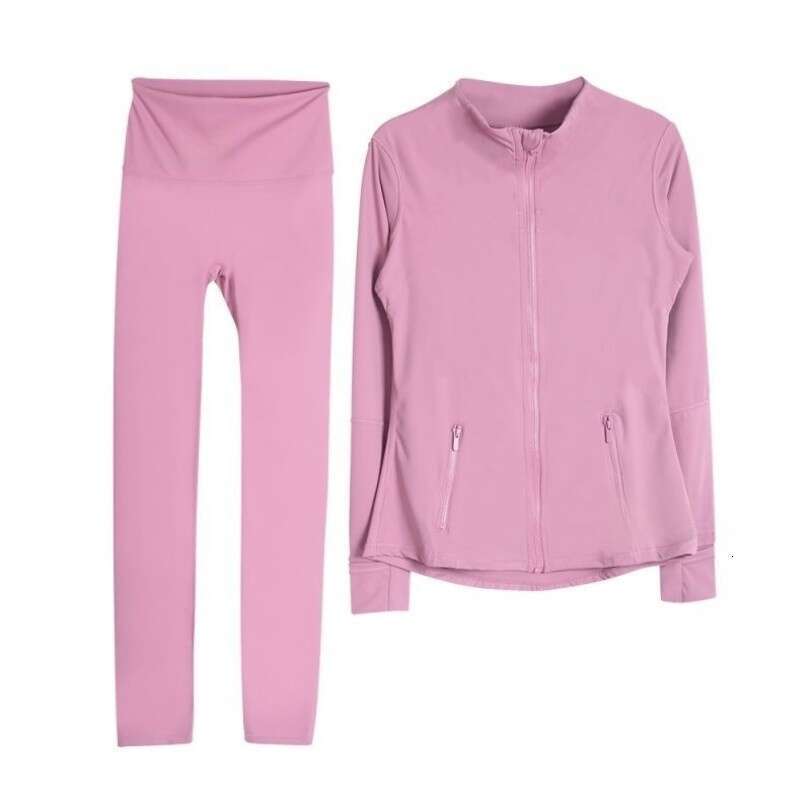 Workout set Women Yoga Sets jackets shorts leggings skirt Push Fiess sets High Waist Sports Designer Jackets Zip Up Coat Elastic Sportswear Outfits Pa