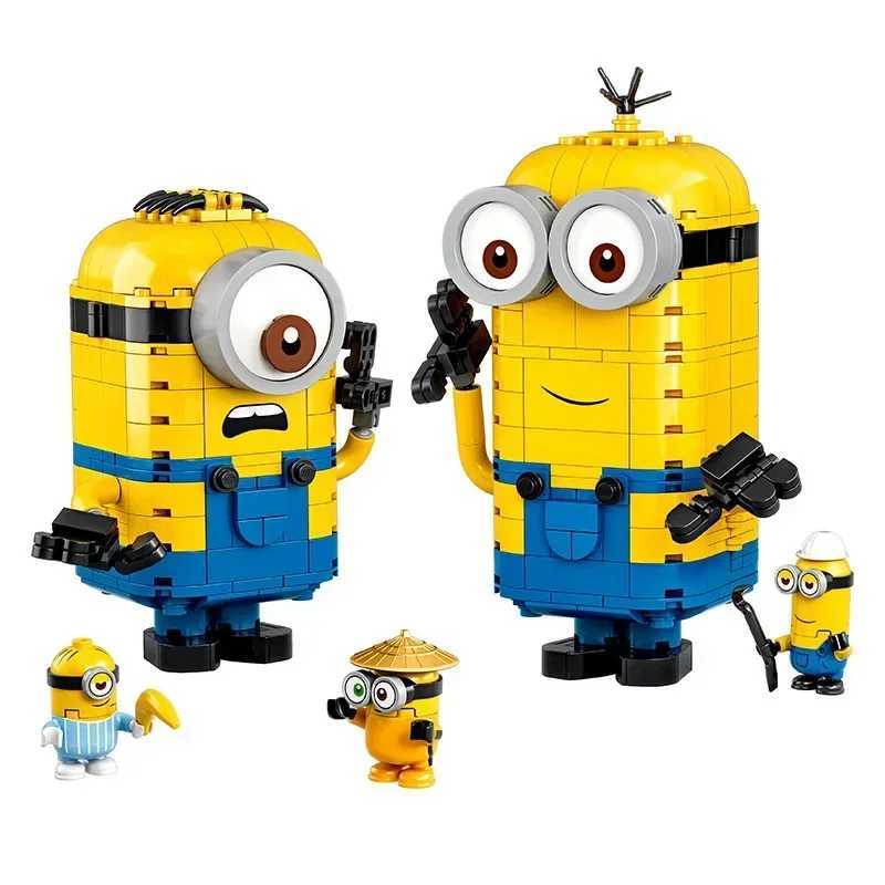 Children's Construction Fun: Colorful Despicable Me Inspired Plushy Building Kit