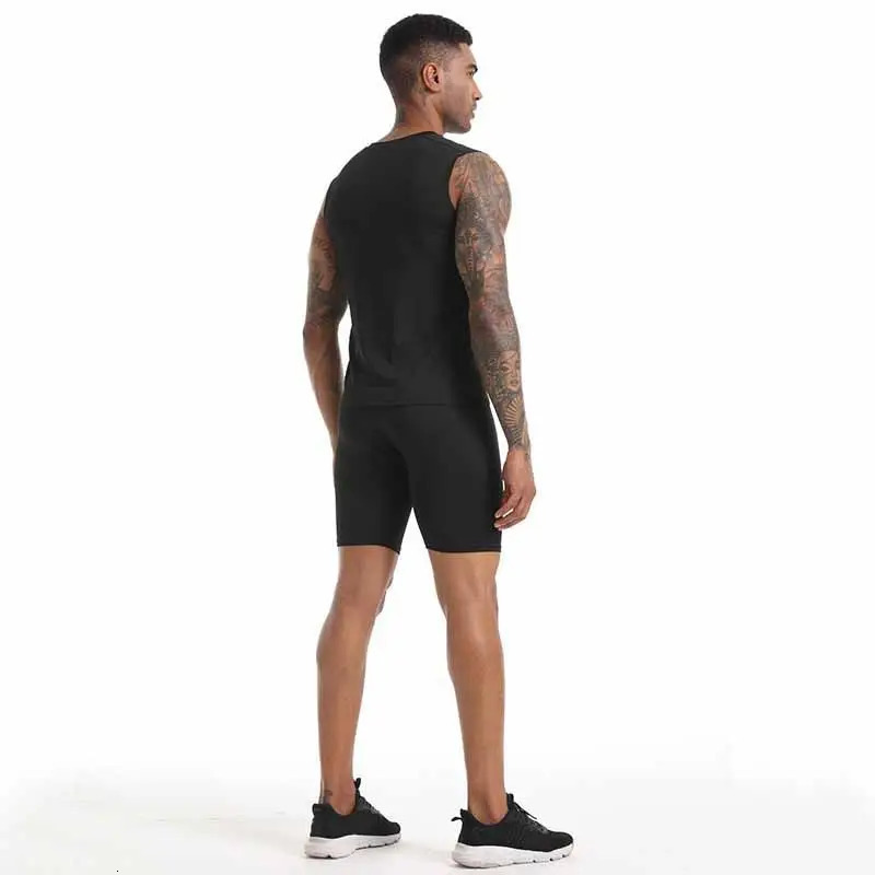 Mens Sports Tight Long Boxer Shorts Breathable Quick Drying High Elasticity Underwear Mens Comfortable Underwear 250519