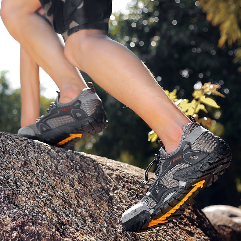 2025 new hot Free shipping New men's tennis shoes, hiking shoes, men's sports and leisure shoes, mesh outdoor water shoes size39-44