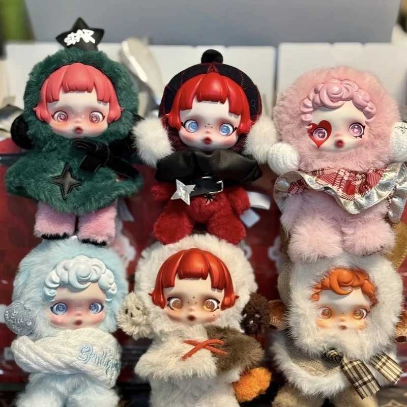Skullpanda Winter Symphony Series Vinyl Plush Mysterious Blind Box cartoon Bag Decoration Pendant Surprise Collect DollT250522