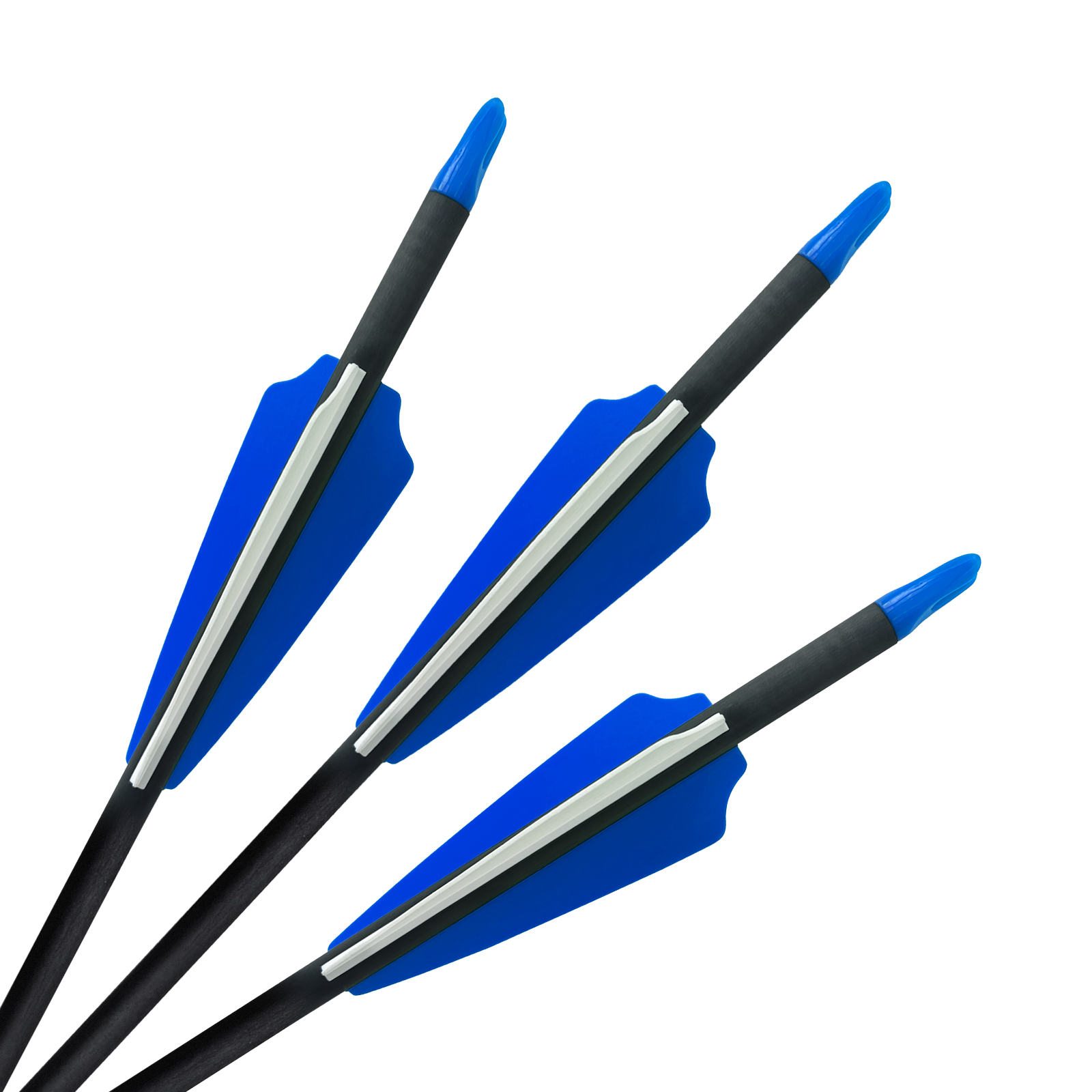 Without Arrowheads Archery Targeting Arrows 31inch Spine250-600 Training Arrows 6.2mm Carbon Hunting Arrows Practice Arrows for Recurve Bow & Compound