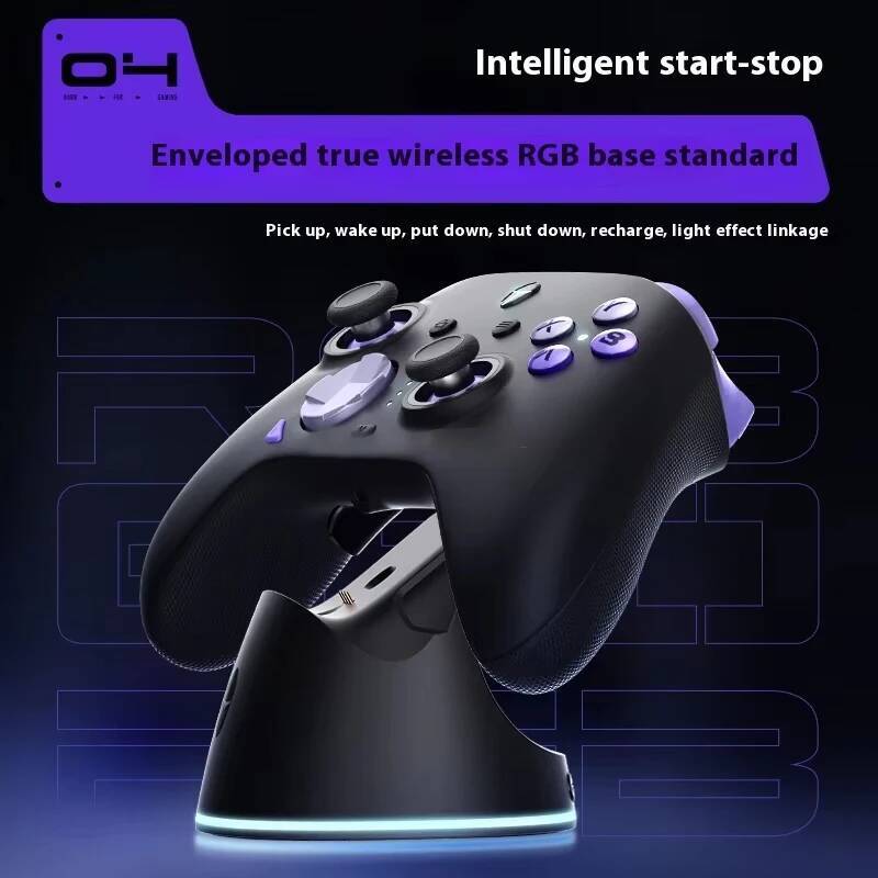 New ThundeRobot G80 Ultimate Gamepad Wired/2.4G/Bluetooth Tri-Mode For NS Xbox Quad Motor Hall Joystick Custom Gaming Controller