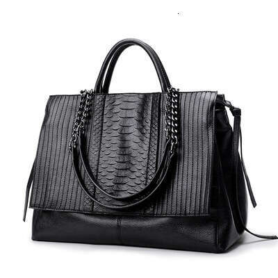 Tote Bag Tote Bag Qiandian Handbag Large Capacity Genuine Leather New Style Temperament Hand Held High End Feeling Bag Fashionable Women S Briefcase L