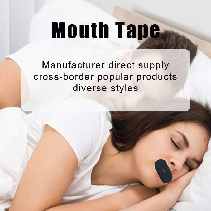 DHGadgets Custom Sleep Mouth Patches Tailored Sizes, the Black Technology to End Snoring Troubles