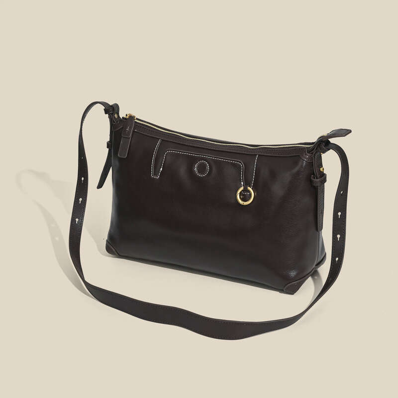 Tote Bag Tote Bag Top Layer Vegetable Tanned Cowhide Tote New Genuine Leather Hobo Large Capacity Women S Bag Commuting Single Shoulder Crossbody Bag 