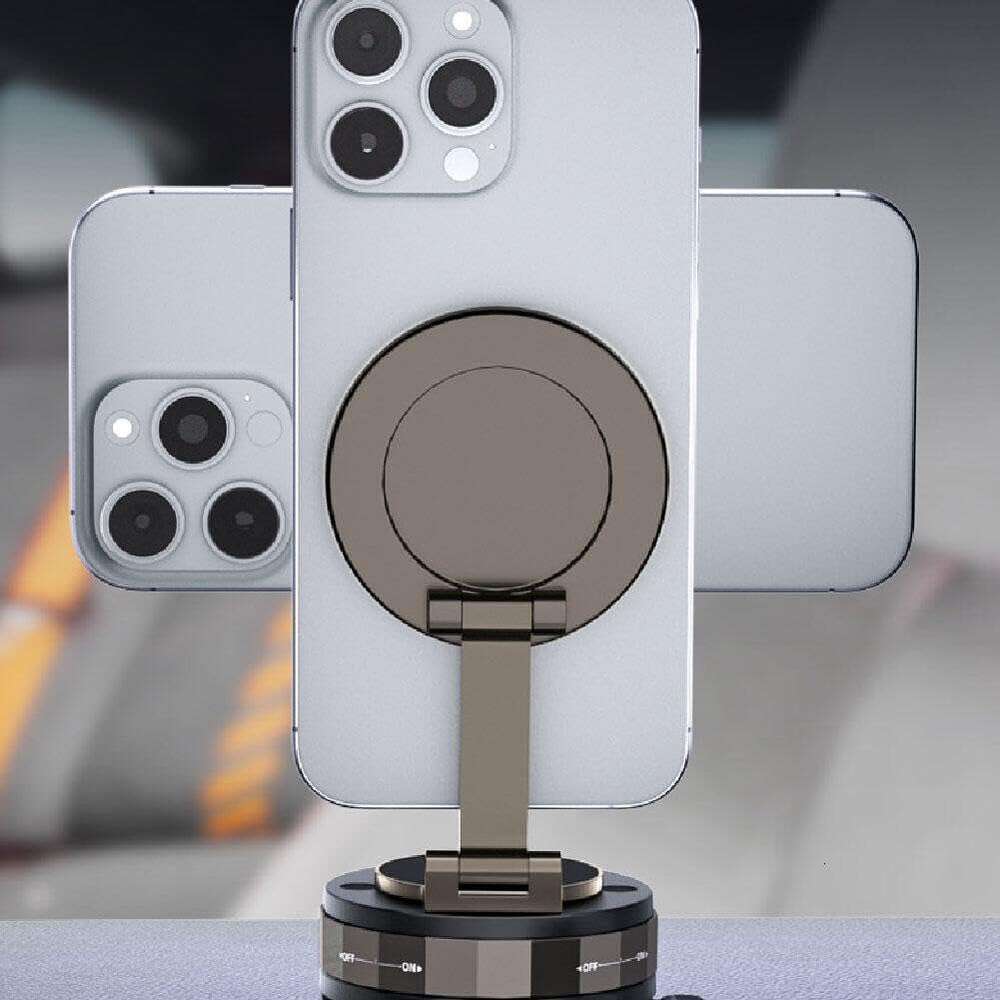 DHGadgets Car Cup Holders, 2025 New Electric Vacuum Suction Mount, 360° Rotation Magnetic Cell Holders for Phone