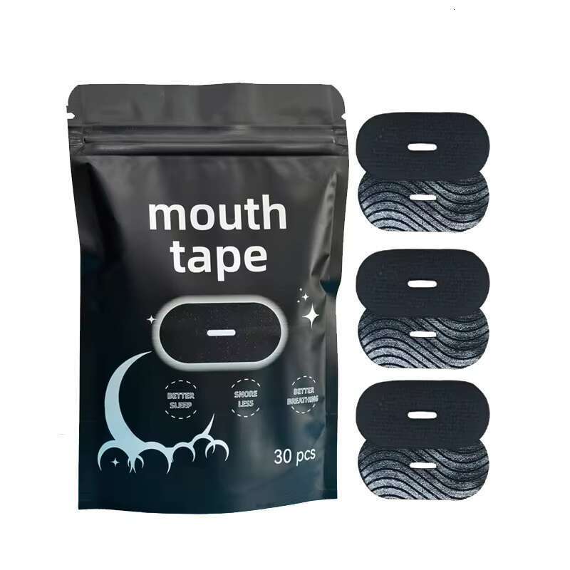 DHGadgets Custom Sleep Mouth Patches Tailored Sizes, the Black Technology to End Snoring Troubles