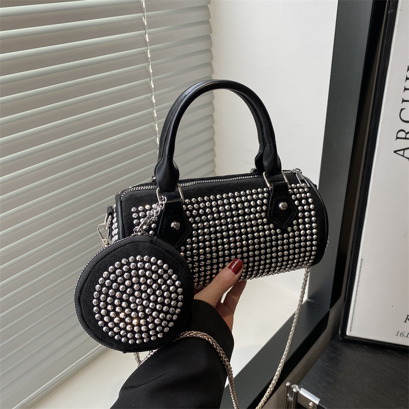 Free Delivery Designer Bag Trendy For Women 2025 With Diamond Fashionable Simple And Versatile Handheld Pillow Single Shoulder Crossbody Bag Luxury741