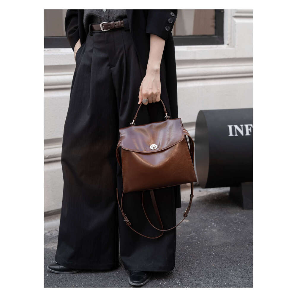 Tote Bag Tote Bag High End Minimalist Handbag Niche Large Capacity Commuting Versatile Backpack Practical Women S Bag Lady Bags Lady Bags