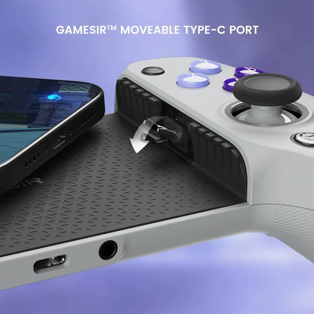 GameSir G8 Galileo Cellphone Gamepad Game Controller with Hall Effect Joystick for Android Mobile Phone Cloud Gaming