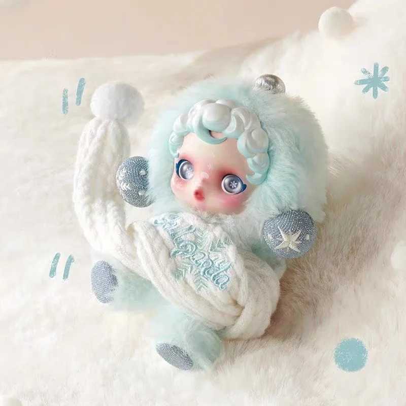 Skullpanda Winter Music Series Blind Box Pendant Plush Doll Mystery Box Toys Cute Action Figure Pendant Ornament Mystery Box ToyT250510